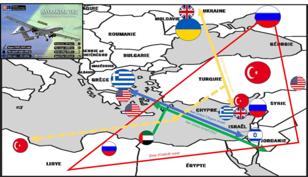Une alliance inattendue contre l&rsquo;influence turque en Méditerranée